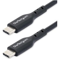 StarTech 1m (3ft) USB C Charging Cable, USB-C Cable, USB 2.0 Type-C Laptop Charger Cord, 60W 3A Power Delivery, TPE Jacket, USB-C Data Transfer Cable, M/M - USB-C cable - USB-C to USB-C - 1 m
