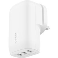 Belkin BoostCharge 3-Port USB-C Wall Charger with PPS 67W, USB-C PD 3.1 Enabled Fast Charging iPhone Charger for iPhone 18 Pro & 17 Series, MacBook Pr