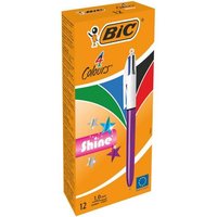 BIC 982876 ballpoint pen Black Blue Green Red Multifunction ballpoint pen 12 pc(s)