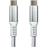 Cables Direct NLMOB-901BDWT USB cable USB 3.2 Gen 2 (3.1 Gen 2) 1 m USB C 10 Gbit/s 100 W White