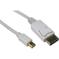 Cables Direct CDLMDP-103 DisplayPort cable 3 m Mini DisplayPort White