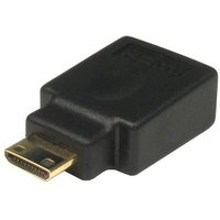 Cables Direct Mini HDMI - HDMI m/f Black