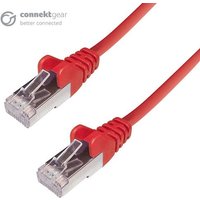 connektgear 5m RJ45 CAT6a SSTP Stranded Flush Moulded LS0H Network Cable - 26AWG - Red 5 m Cat6a S/FTP (S-STP) RJ-45 RJ-45 Red