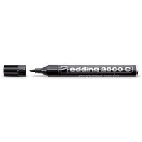 Edding Perm Markers Black 2000C PK10 - Markers - Permanent Markers
