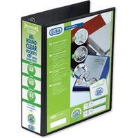 Elba Pres Rbndr 4D 65MM A4 BLK PK4 - Ring Binders - Presentation Binders