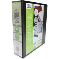 Elba Panorama Lever Arch A4 BLK PK5 - Lever Arch Files - Presentation Files