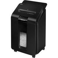 Fellowes Paper Shredder 100 Sheet Auto Feed Mini Cut Shredder AutoMax 100M Shredder 23 Litre Bin Advanced Security P4