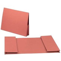 Guildhall Legal Wallet Double Pocket Manilla 315gsm 2x35mm Foolscap