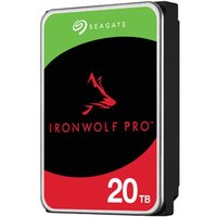 Seagate IronWolf Pro ST20000NT001. HDD capacity: 20 TB HDD speed: 7200 RPM Storage drive buffer size: 256 MB HDD size: 3.5"