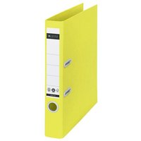 Leitz 180 Recycle Lever Arch File A4 50mm Spine Yellow 10190015
