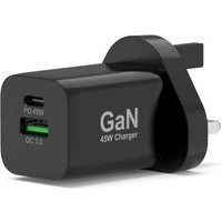 Port Designs 900105-UK mobile device charger Universal Black AC Fast charging Indoor