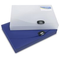 Rapesco 40mm Rigid Wallet Box File A4 Clear - 0711 30437RA