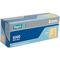 Rapid 13/8 8mm Galvanised Staples (Box 5000) 11835600
