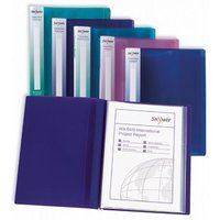 Snopake Display Book 24 pocket 48 sides to view A4 Electra Assorted-