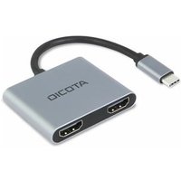 DICOTA D32063 mobile device dock station Tablet/Smartphone/Laptop Silver