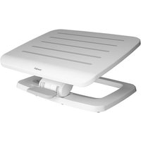 Fellowes Foot Rest Under Desk - Hana LT Foot Support Ergonomic Foot Rest - Foot Rest Stool for Office & Home Use - White