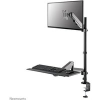 Neomounts DS90-325BL1 mounting kit - sit-stand workstation - for LCD display / keyboard / mouse - black