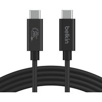 Belkin INZ004BT2MBK USB cable USB4 Gen 2x2 2 m USB C 20 Gbit/s 240 W Black