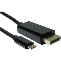 Cables Direct USB C to DP 4K @ 60HZ 3 m USB Type-C DisplayPort Black