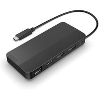 Lenovo 40B90000WW laptop dock/port replicator Wired USB 3.2 Gen 1 (3.1 Gen 1) Type-C Black