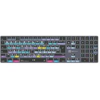 Logickeyboard DaVinci Resolve TITAN - keyboard - Mac - QWERTY - UK - titanium grey Input Device