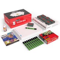 Show-me StayClean A4 Whiteboards PlainPlain 35 boards pens and erasers