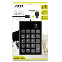 Port Designs 900801 numeric keypad Laptop USB Black. Grey