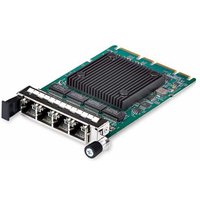 StarTech.com 4-Port RJ45 Gigabit OCP 3.0 Server Network Card w/Intel® I350-AM4, SFF 4C+ Compatible, Multi-Speed Ethernet, PCIe 3.0, LAN Transformer, NIC w/PXE/9K