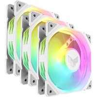 ASUS TUF Gaming TR120 ARGB Case Fan Triple Pack - White 3-Pack