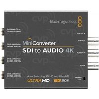 Blackmagic Design Mini Converter - SDI to Audio 4K Active video converter 3840 x 2160 -