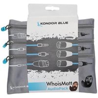 Kondor Blue KB-WIM-AP audio cable 1.5 m XLR Grey