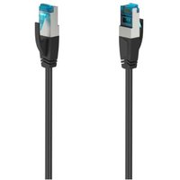 Hama 00200680. Cable length: 1.5 m Cable standard: Cat6a Cable shielding: S/FTP (S-STP) Connector 1: RJ-45 Connector 2: RJ-45 Data transfer rate: 10000 Mbit/s Product colour: Black
