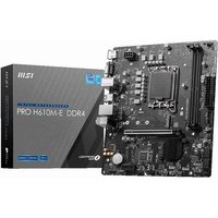 MSI PRO H610M-E DDR4 Intel LGA 1700 Intel Core i9 LGA 1700 DDR4-SDRAM 64 GB