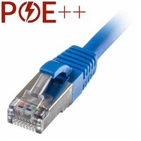 Cablenet 3m Cat6a RJ45 Blue S/FTP LSOH 26AWG Snagless Booted Patch Lead