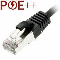 Cablenet 4m Cat6a RJ45 Black U/FTP LSOH 30AWG Slim Snagless Booted Patch Lead 4 m Cat6a U/FTP (STP) RJ-45 RJ-45 Black