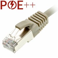 Cablenet 4m Cat6a RJ45 Grey U/FTP LSOH 30AWG Slim Snagless Booted Patch Lead