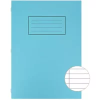 Silvine BLU A4 Lined Ex Book PK10 - Exercise Book - Lined Exercise Book