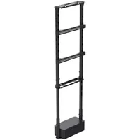 Ergonomic Solutions SpacePole Digital Signage Height adjustable in-window mount for portrait screens up to 75" (up to VESA 400x600)