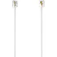 Hama Modular Cable. 6p4c Plug - 6p4c Plug. 3 m. white