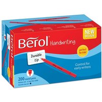 Berol Handwriting Pen Blue PK200 - Handwriting Pens - School Pens