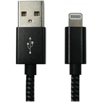 Cables Direct 2M Black USB2.0 A - Lightning