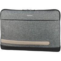 Hama 00196602 Laptop sleeve Terra Grey Fits up to 13.3" laptops