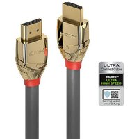 Lindy 1m Ultra High Speed HDMI Cable. Gold Line
