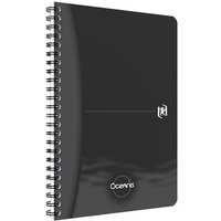 Oceanis A5 Twin Wire Notebook Ruled Black - 400180064