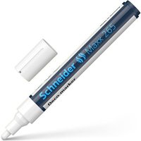 Schneider Maxx 265 Chalk Marker Bullet Tip 2Mm-3Mm Line White (Pack 10) - 126549