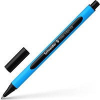 Schneider Slider Edge XB Ballpoint Pen Extra Broad Tip Black Ink with Rubberised Three Sided Barrel made of 83% Recycled Plastic (Pack 10) - 152201