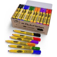 Show-me Flipchart Markers Assorted Pack of 48 FCM48A EG63421