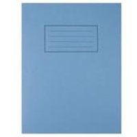 Silvine 9x7 inch/229x178mm Exercise Book Ruled Blue 80 Pages (Pack 10) - EX104
