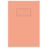 Silvine A4 Exercise Book 5mm Square Orange 80 Pages (Pack 10) - EX113