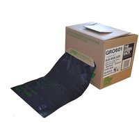 The Green Sack Heavy Duty Refuse Sack Cube 70 Litres 737X965mm Black (Pack 75) 0703116